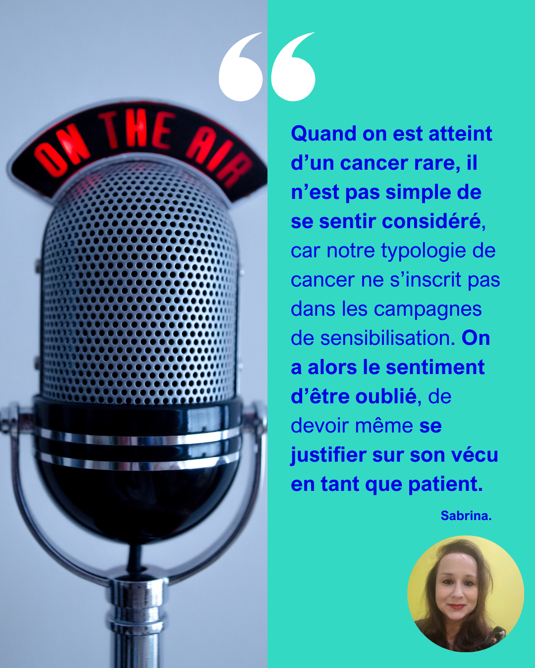 Sabrina témoignage