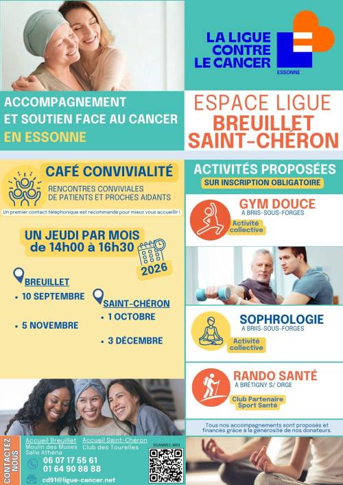 Affiche Espace Ligue Breuillet Saint Chéron 2026