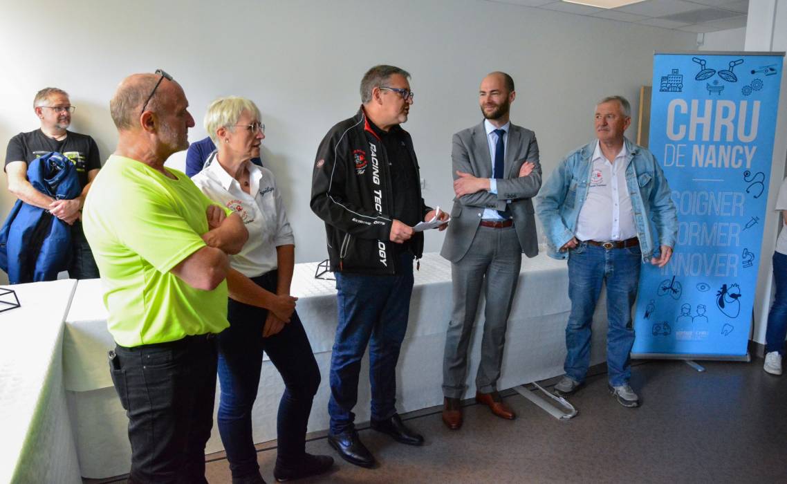 Inauguration  du tout nouveau scanner de lames histologiques au CHRU de Nancy.
