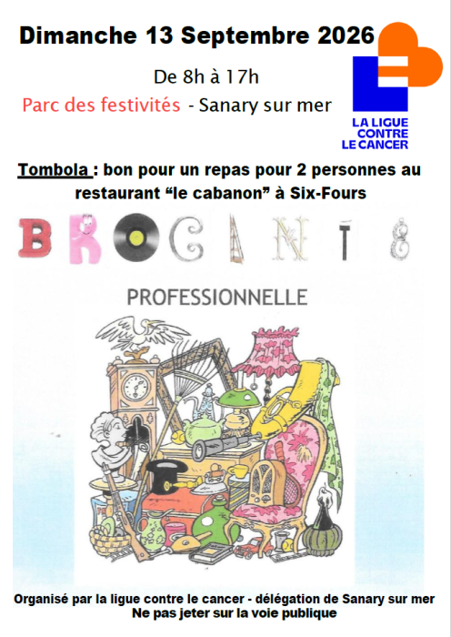 13.09.2026 Brocante