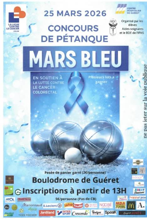 Affiche pétanque