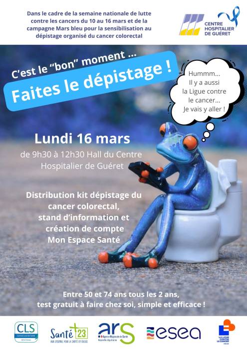 Affiche Dépistage