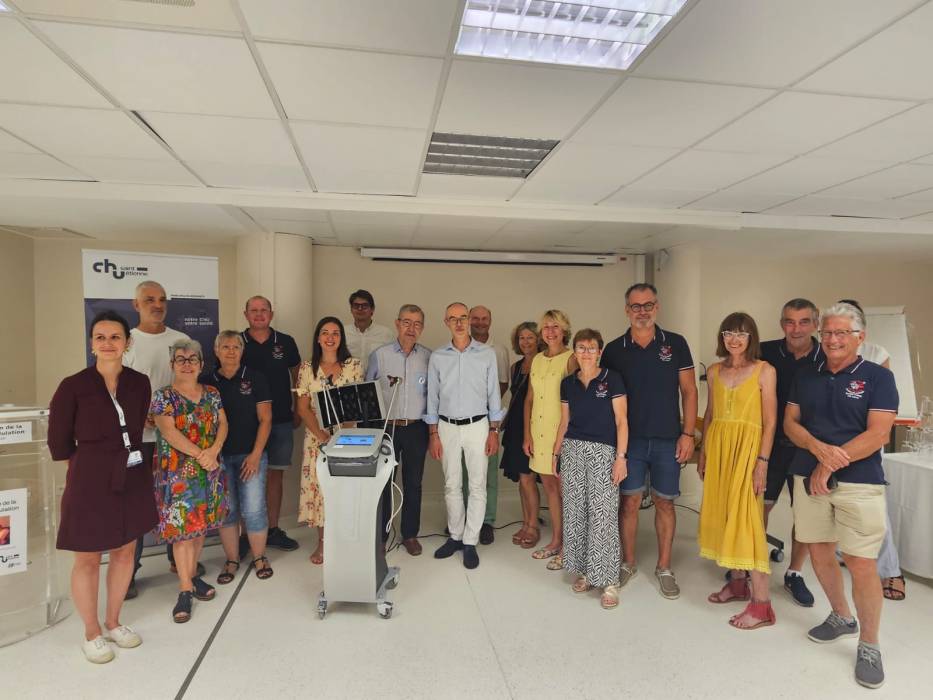 inauguration PBM CHU ST Etienne