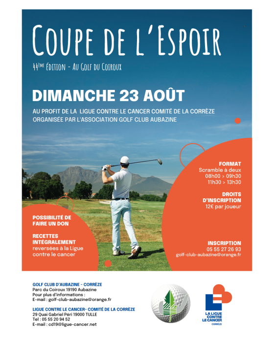 AFFICHE COUPE DE L'ESPOIR
