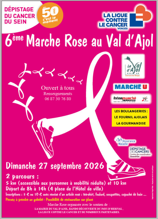 Marche Rose Val d'Ajol