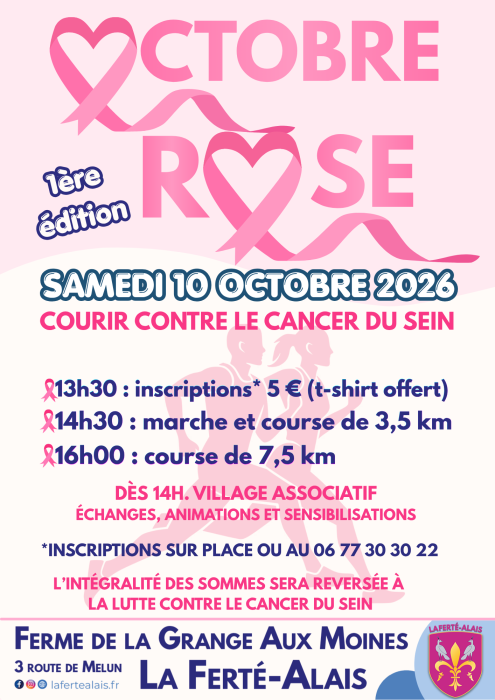 La Ferté-Alais – samedi 10 octobre
