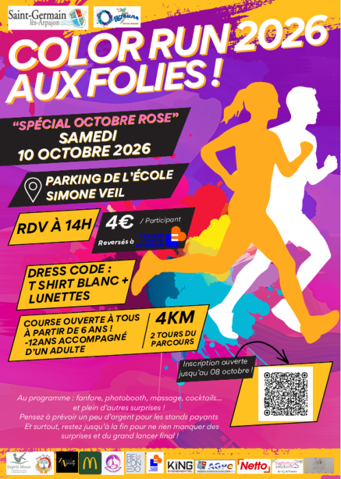 Saint-Germain-lès-Arpajon – samedi 10 octobre