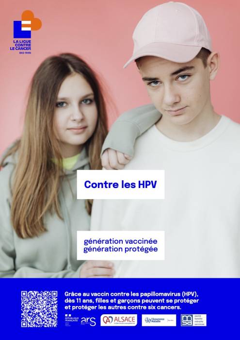Affiche campagne HPV CD67 2026