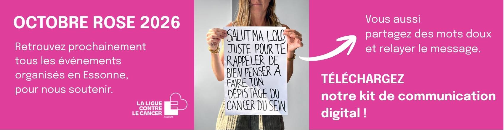 Bientôt Octobre Rose