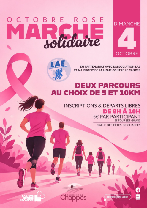 Chappes en rose