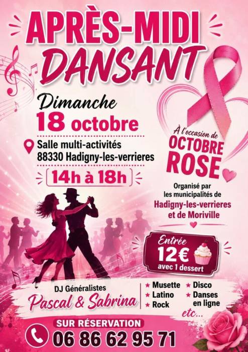 Après-midi dansant à Hadigny