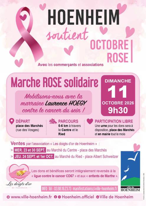 Marche solidaire Hoenheim