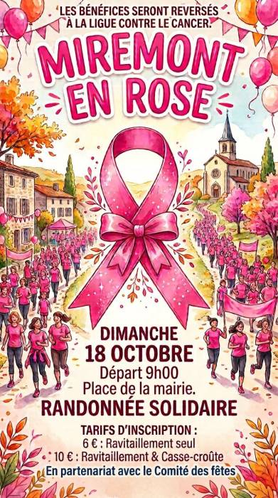 Miremont en rose