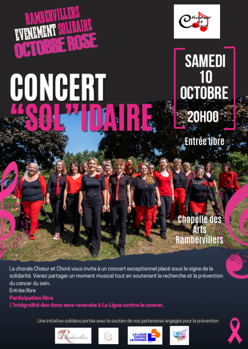 concert solidaire Rambervillers
