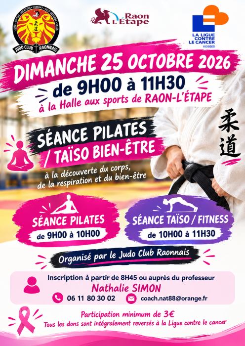 Taiso à raon l'etape