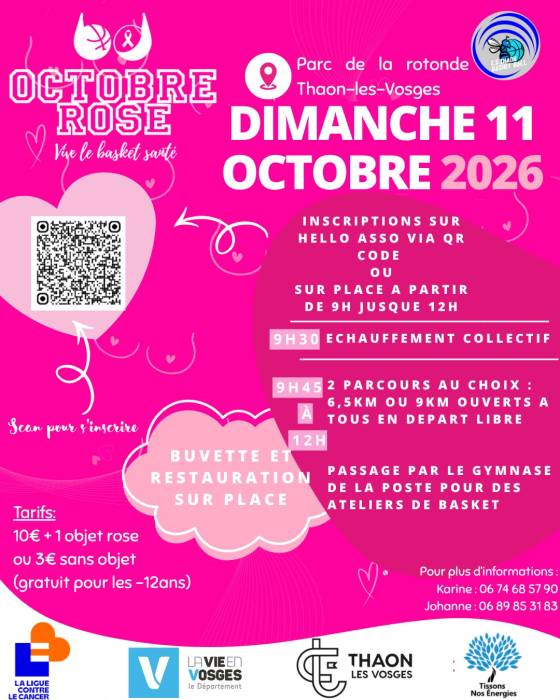 Marche Rose Thaon-les-Vosges