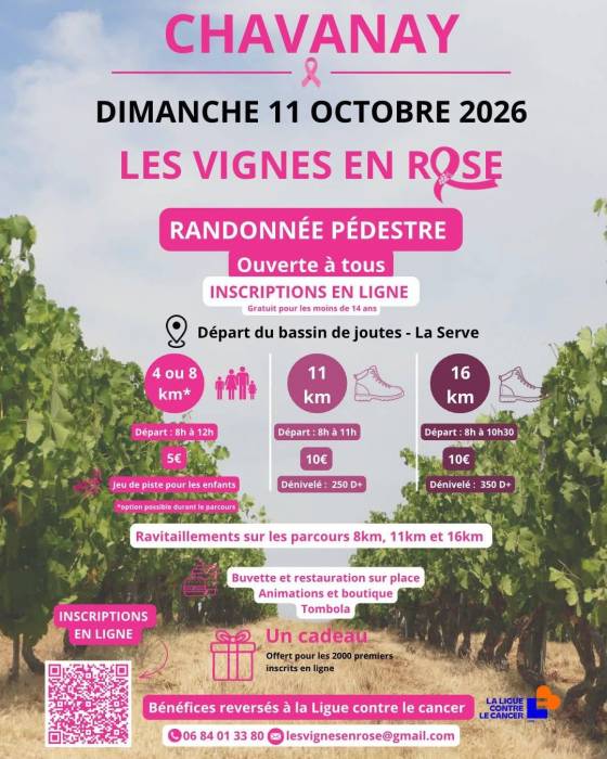vignes en rose 2026
