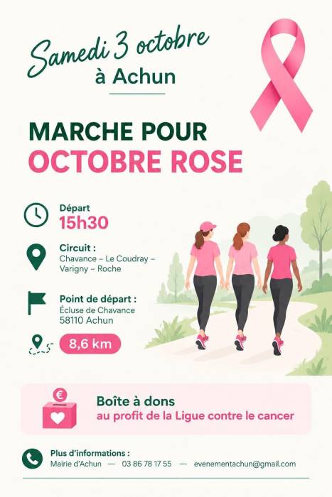Marche pour Octobre rose 