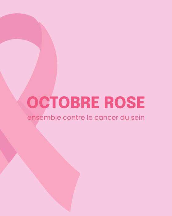 octobre rose ruban 