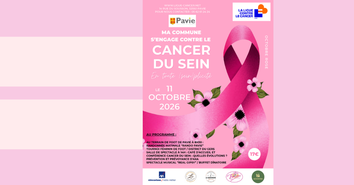 Octobre Rose Pavie