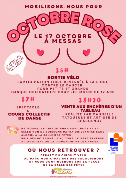 Messas se mobilise pour octobre rose