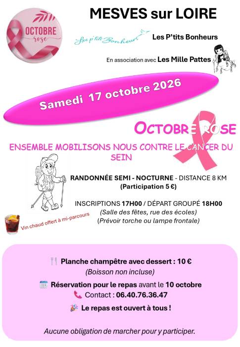 Rando semi nocturne et repas 