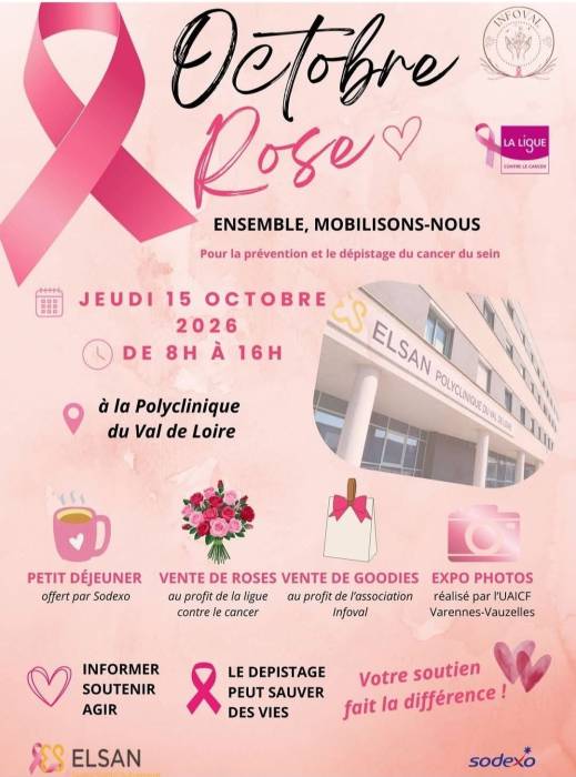 Octobre rose à la clinique 