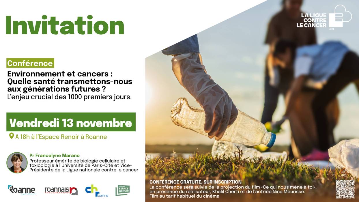 conf environnement cancer 13/11 roanne