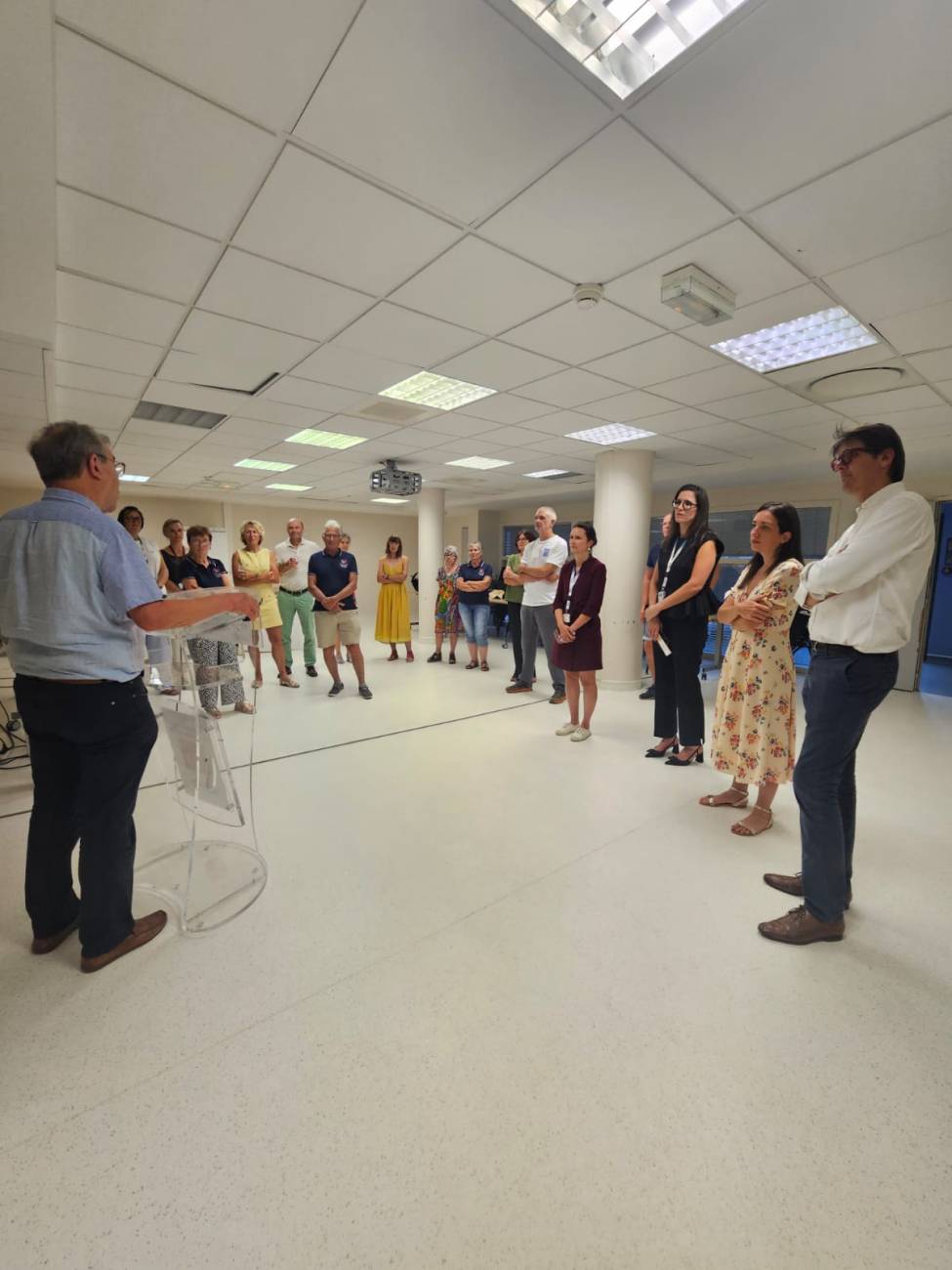 inauguration PBM CHU ST Etienne