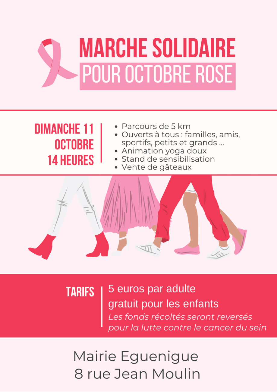 marche solidaire Eguenigue