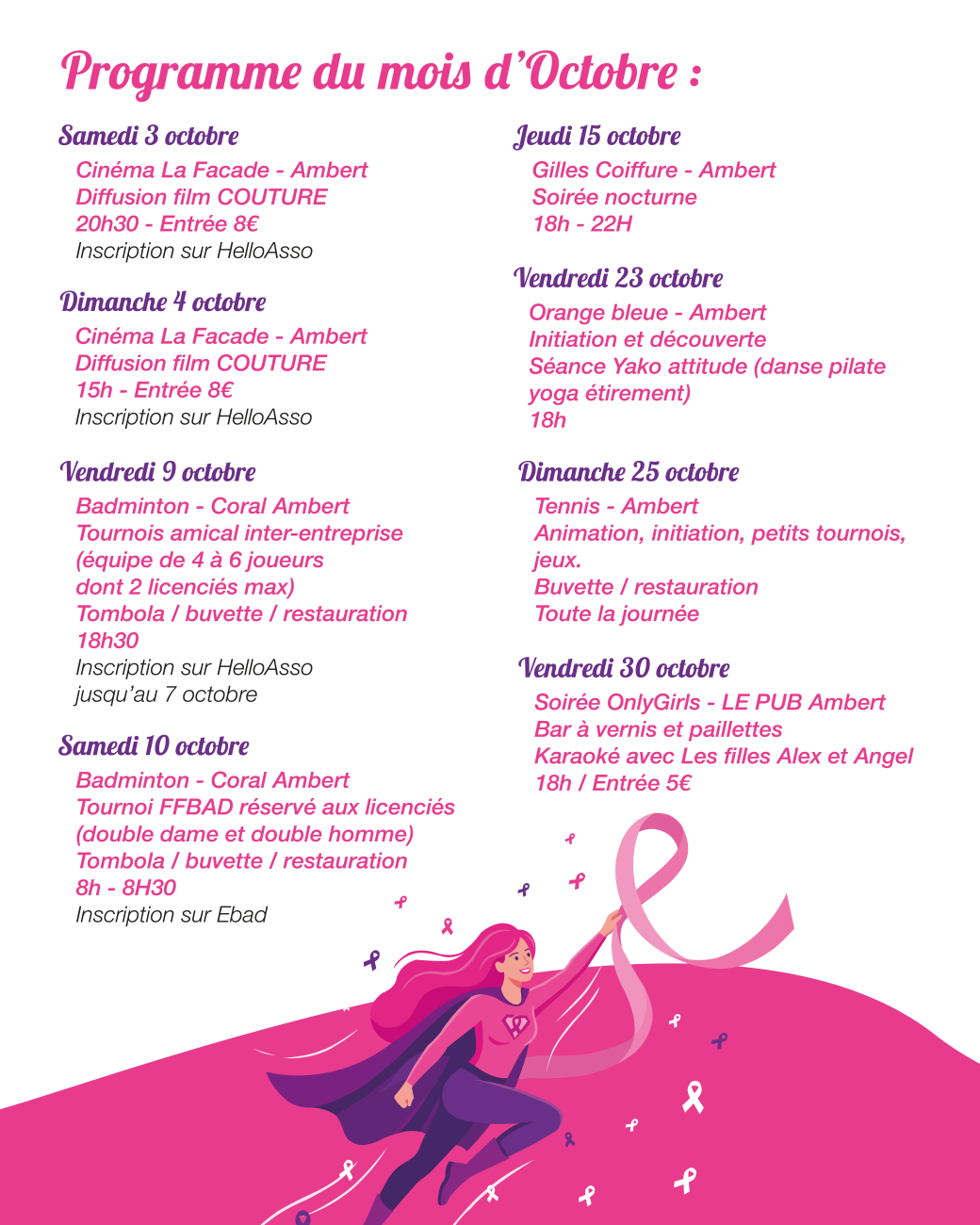 Ambert en rose