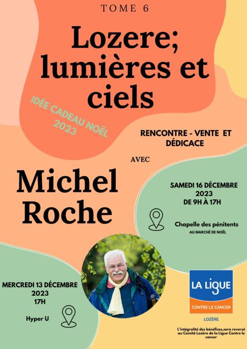 Livre de Michel Roche "Lozère ; lumières et ciels"