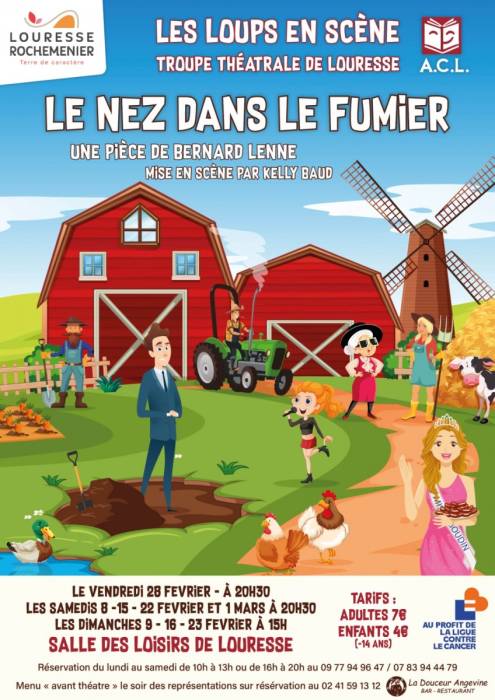 le nez dans le fumier