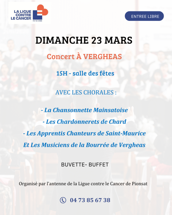 Affiche concert 