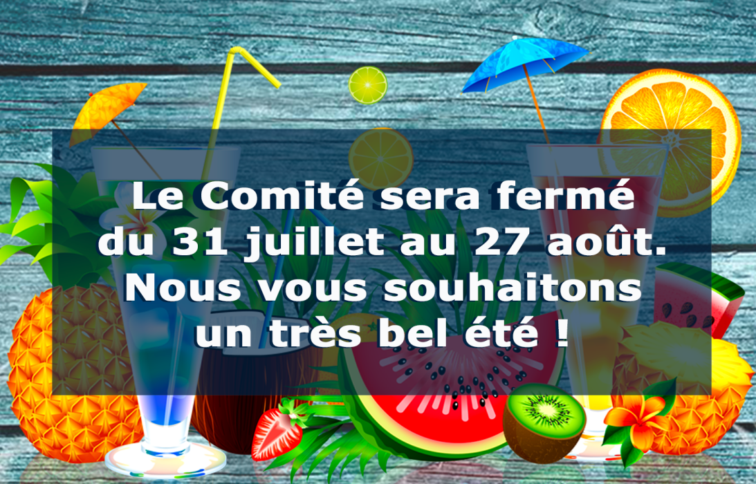 Congé annuels 2023 - Comité de Meurthe et Moselle Congé annuels 2023 - Comité de Meurthe et Moselle