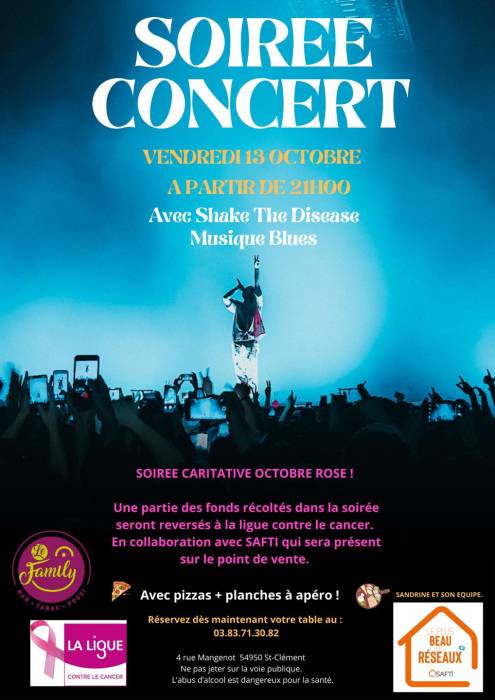 SOIRÉE CONCERT - Le Family Saint-Clément