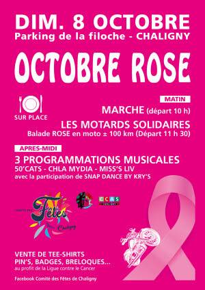 Octobre rose à Chaligny 2023