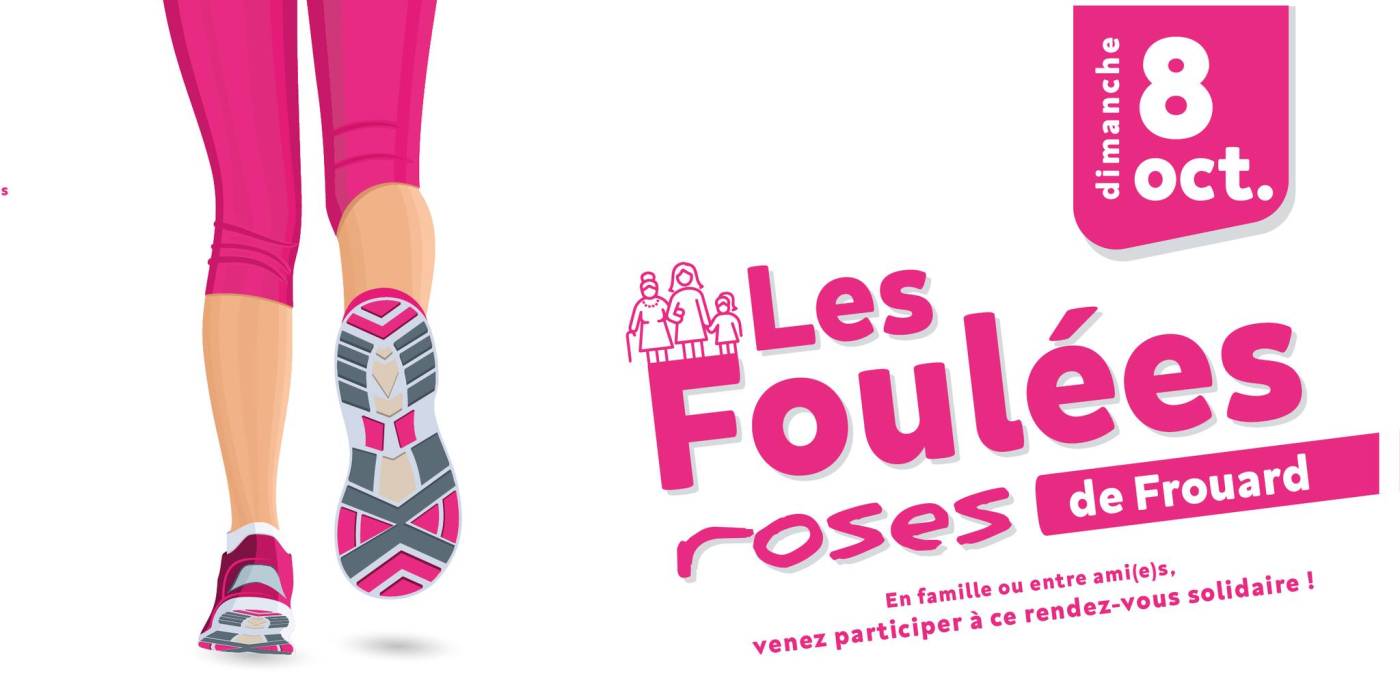Les foulées roses à Frouard 2023