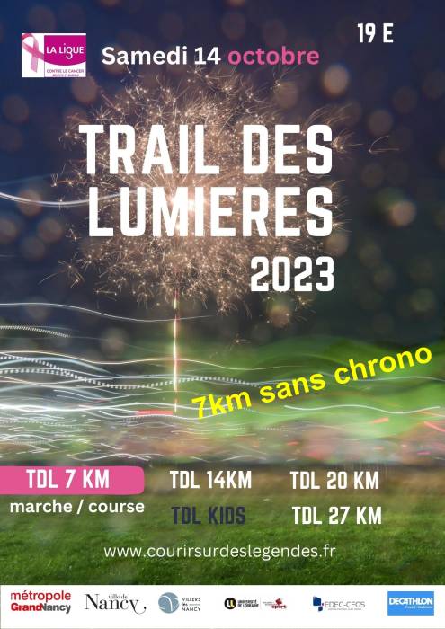 Trail des lumières 2023