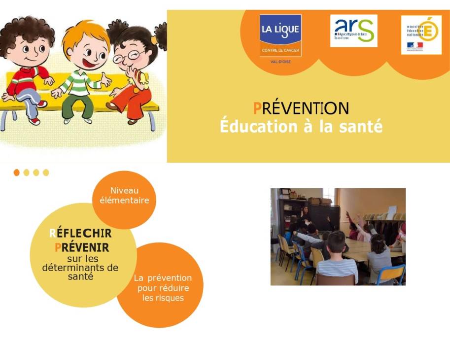 L'éducation à la santé Education à la santé illustration