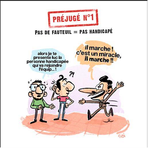 Préjugé N°1 sur handicap/emploi