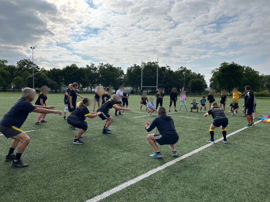 Echauffement Rugby Santé