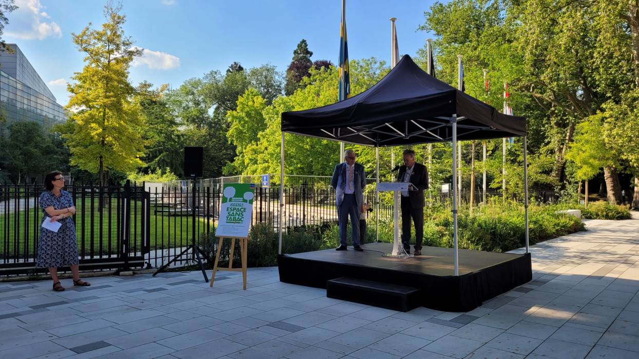 inauguration espace sans tabac Reims