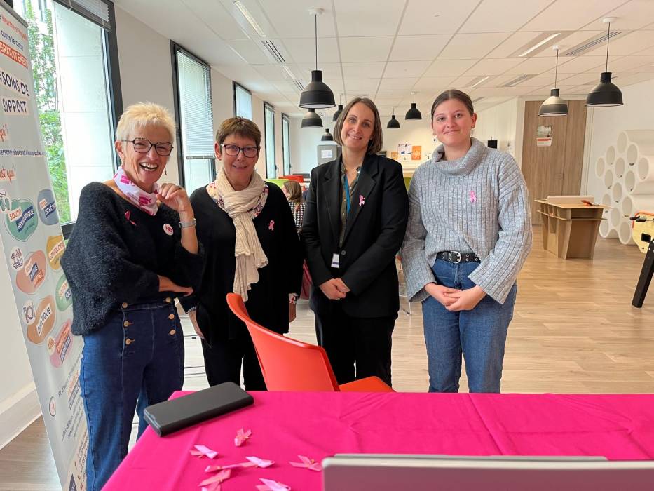 Octobre rose - Entreprise EDF à Nancy