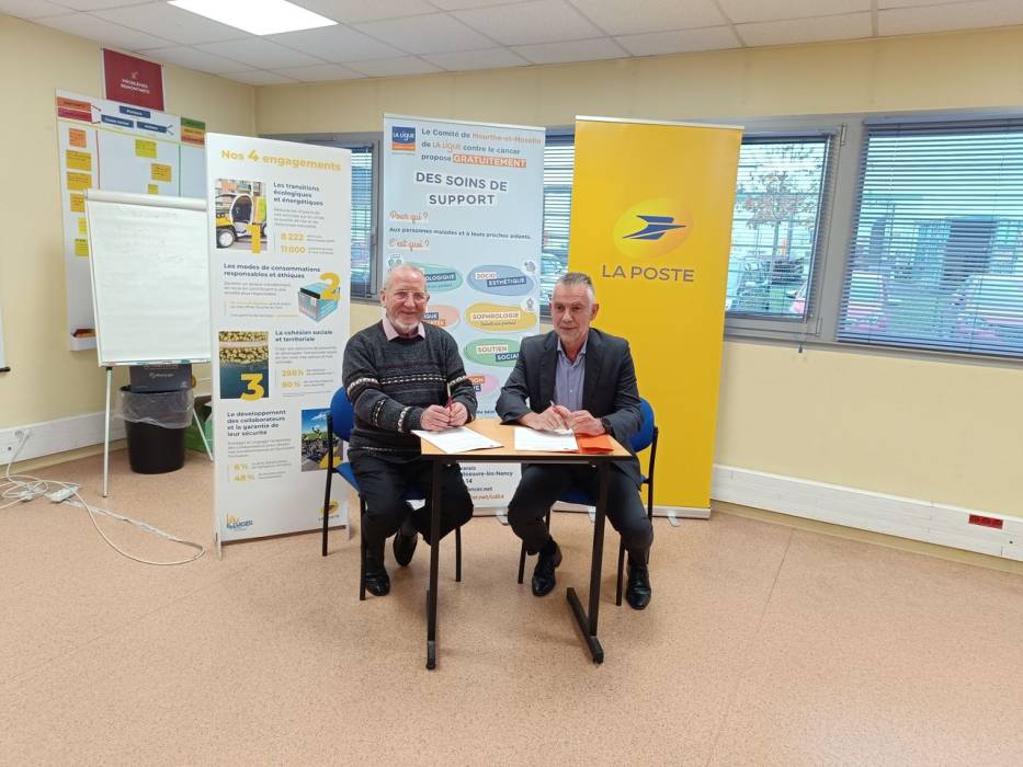 Sensibilisation à la plateforme de La Poste de Heillecourt