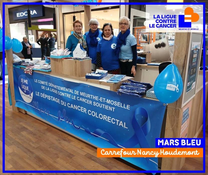 Centre commercial Carrefour Nancy - Mars Bleu 2025
