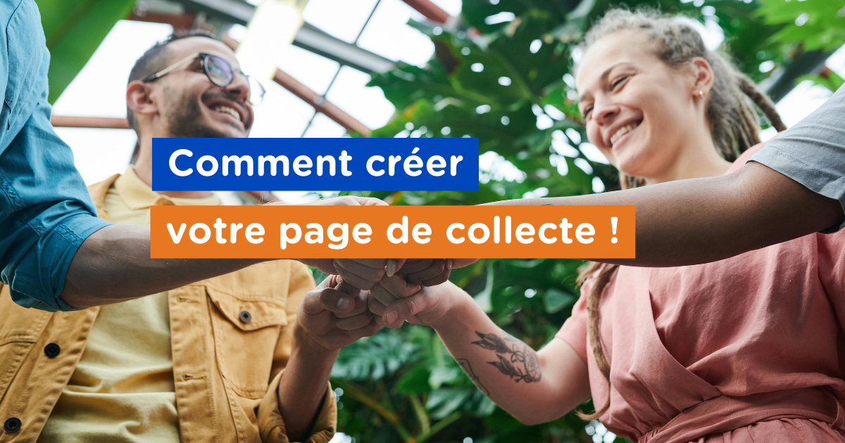 créer une page de collecte