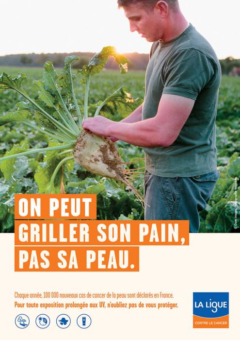 On peut grillet son pain, pas sa peau