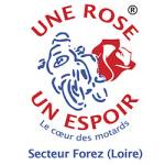 Logo une rose un espoir Forez