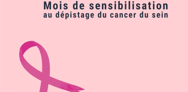 Octobre rose mois de sensibilisation